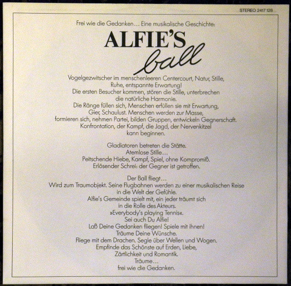 Alfie Khan : Alfie's Ball (LP, Album)