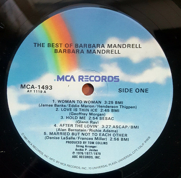 Barbara Mandrell : The Best Of Barbara Mandrell (LP, Comp, RE)