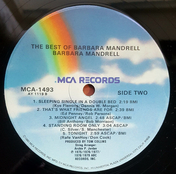 Barbara Mandrell : The Best Of Barbara Mandrell (LP, Comp, RE)